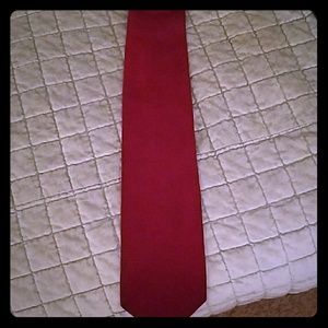 DKNY Red silk Tie